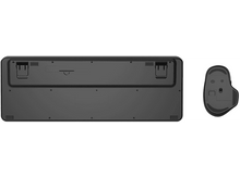 Charger l&#39;image dans la galerie, Vue d&#39;un clavier noir et d&#39;une souris. Le clavier est rectangulaire et possède une fente.
