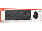 QWARE Clavier sans fil + souris Rotherham AZERTY Noir (QW PCB-378BL)