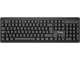 QWARE Clavier sans fil Swindon AZERTY Noir (PCK-118BL)