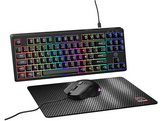 QWARE Kit de gaming San Antonio AZERTY Noir (QW GMB-9750BE)