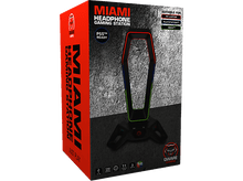 Charger l&#39;image dans la galerie, QWARE Miami Casque Audio Station Gaming Noir (QW GMH-7000)
