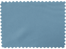 Charger l&#39;image dans la galerie, Échantillon de tissu bleu avec bords dentelés. Surface unie, fond blanc.
