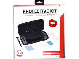 QWARE Nintendo Switch Set de protection Noir (QW NSW-9000)