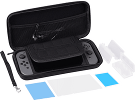 QWARE Nintendo Switch Set de protection Noir (QW NSW-9000)