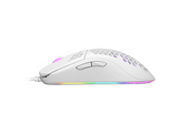 QWARE Norfolk Souris gaming Blanc