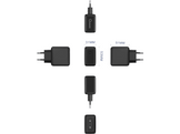 QWARE QW NSW2-2065 Switch2 65 W Adaptateur Noir