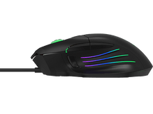 Charger l&#39;image dans la galerie, QWARE Souris Gaming Chicago Noir (QW GMM-5850)
