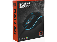 Charger l&#39;image dans la galerie, QWARE Souris gaming Dallas RGB Noir (GMM-1500)
