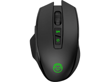 Charger l&#39;image dans la galerie, QWARE Souris gamer sans fil Laser Fresno RGB Noir (GMM-5880)
