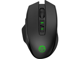 QWARE Souris gamer sans fil Laser Fresno RGB Noir (GMM-5880)