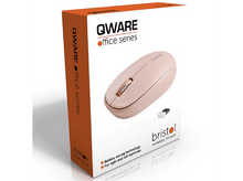 Charger l&#39;image dans la galerie, QWARE Souris sans fil Bristol Rose (QW PCM-110PK)
