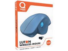 Charger l&#39;image dans la galerie, QWARE Souris sans fil Luton Bleu (PCM-250BU)
