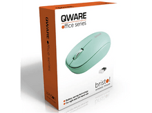 Charger l&#39;image dans la galerie, QWARE Souris sans fil Minty Green (QW PCM-110GN)
