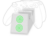 QWARE Station de charge pour manette Xbox Series Blanc (QW XBS-7000WH)