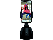 Charger l&#39;image dans la galerie, QWARE Support smartphone Video 360° Noir (QW HOF-360)
