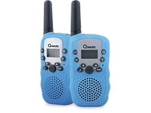 Charger l&#39;image dans la galerie, QWARE Talkie-Walkie Set Bleu (QW SND-WT335BU) Talkie-Walkie Bleu
