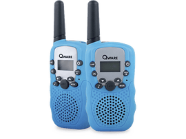 QWARE Talkie-Walkie Set Bleu (QW SND-WT335BU) Talkie-Walkie Bleu