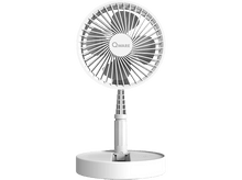 Charger l&#39;image dans la galerie, QWARE Ventilateur mini de bureau portable Blanc (QW SND-FD75WH)
