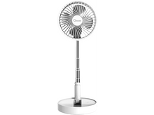 Charger l&#39;image dans la galerie, QWARE Ventilateur mini de bureau portable Blanc (QW SND-FD75WH)
