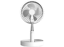 Charger l&#39;image dans la galerie, QWARE Ventilateur mini de bureau portable Blanc (QW SND-FD75WH)
