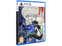 Charger l&#39;image dans la galerie, Le visuel de la boîte de jeu est présenté en perspective 3D. Le titre est &#39;RAIDOU Remastered&#39; et le visuel de la couverture est visible.
