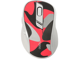 RAPOO Souris sans fil M500 Silent Camo Red (18111)