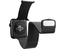 Charger l&#39;image dans la galerie, RAPTIC Bracelet Hybrid Mesh Band 38/40 mm Noir (482424)
