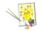 RAVENSBURGER Pose de Pikachu - Peinture créative