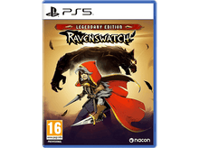 Charger l&#39;image dans la galerie, Boîtier de jeu PS5 intitulé &#39;Ravenswatch: Legendary Edition&#39;. Une figure encapuchonnée et un loup sur la couverture.
