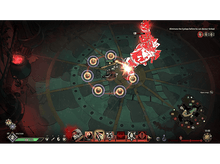 Charger l&#39;image dans la galerie, Vue de dessus d&#39;une scène de jeu vidéo avec des personnages et une structure circulaire.
