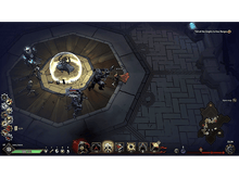 Charger l&#39;image dans la galerie, Vue isométrique d&#39;une scène de jeu avec des personnages se battant dans une arène circulaire.
