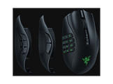 RAZER Souris gaming sans fil Naga V2 Pro MMO Noir (RZ01-04400100-R3G1) Souris gaming Noir