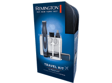 Charger l&#39;image dans la galerie, Boîte de kit de voyage Remington avec outils de toilettage, dont tondeuse, ciseaux et peigne.
