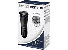 Charger l&#39;image dans la galerie, Boîte de rasoir électrique Remington R4 Style, avec le rasoir et le styler à barbe, fond blanc.
