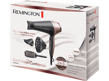 Charger l&#39;image dans la galerie, REMINGTON Sèche-cheveux Curl &amp; Straight Confidence (D5706)
