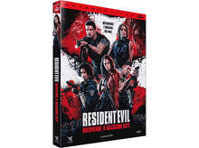 Charger l&#39;image dans la galerie, Couverture DVD de Resident Evil, avec des gens tenant des armes, fond rouge.
