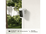 RING Caméra de sécurité intérieure/extérieure Plus Plug-in Blanc