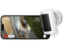 Charger l&#39;image dans la galerie, RING Caméra de sécurité intérieure/extérieure Plus Plug-in Blanc
