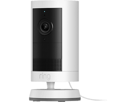RING Caméra de sécurité intérieure/extérieure Plus Plug-in Blanc