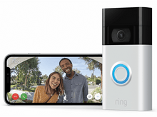 Charger l&#39;image dans la galerie, RING Sonnette vidéo intelligente Doorbell Gen 2 Nickel Satiné (8VRDP7-0EU0) Sonnette vidéo
