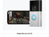 RING Sonnette Vidéo Intelligente Pro Argenté (B0B2BNM4PV) Sonnette intelligente