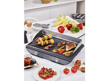 Charger l&#39;image dans la galerie, RIVIERA &amp; BAR Plancha Twin Zone Noir (QPL570) Plancha-gril Noir
