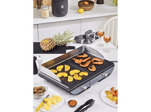 Charger l&#39;image dans la galerie, RIVIERA &amp; BAR Plancha Twin Zone Noir (QPL570) Plancha-gril Noir
