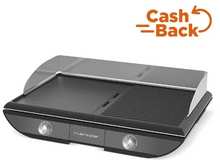 Charger l&#39;image dans la galerie, RIVIERA &amp; BAR Plancha Twin Zone Noir (QPL570) Plancha-gril Noir
