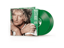 Charger l&#39;image dans la galerie, Pochette d&#39;album de Rod Stewart, avec un disque vinyle vert. L&#39;album s&#39;intitule &quot;Ultimate Hits&quot;.
