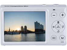 Charger l&#39;image dans la galerie, Appareil photo blanc affichant la Philharmonie de l&#39;Elbe à Hambourg, Allemagne.
