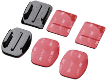 Charger l&#39;image dans la galerie, Ensemble d&#39;accessoires de montage GoPro : deux supports et trois coussinets adhésifs.
