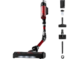 ROWENTA Aspirateur balai X-Force Flex Animal Care 9.60 (RH2079W0) Aspirateur balai 2 en 1 Rouge