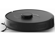 Charger l&#39;image dans la galerie, Un aspirateur robot noir. Premier plan : aspirateur. Arrière-plan : blanc.
