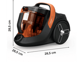 ROWENTA Aspirateur sans sac Green Force Cyclonic Max Noir (RO7B14EA) Aspirateur sans sac Noir
